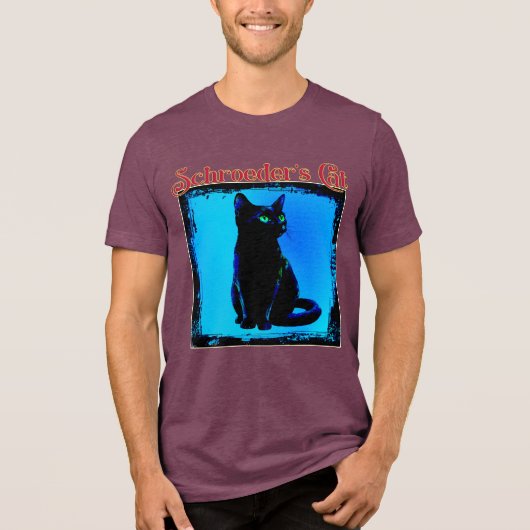 Schroeder's Kat Tri-Blend Shirt (Voorkant)