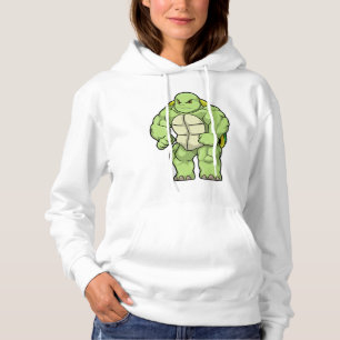 Schroef als Bodybuilder met Six pack Hoodie