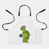 Schroef als Fotograaf met camera Schort (Voorkant)