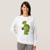 Schroef als Fotograaf met camera T-shirt (Voorkant volledig)