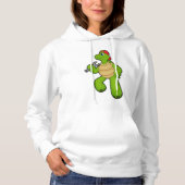 Schroef als mechanisch met moersleutel en Pet Hoodie (Voorkant)