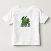 Schroef als Robot met kanonnen Kinder Shirts (Voorkant)
