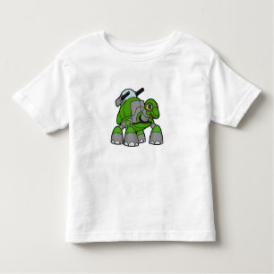 Schroef als Robot met kanonnen Kinder Shirts