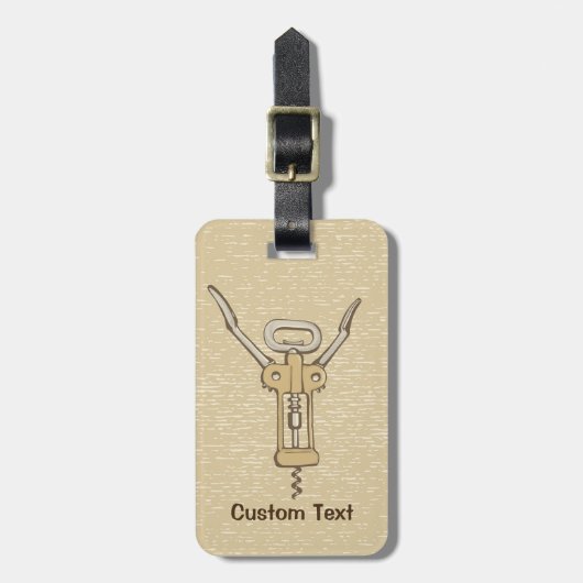 schroef bagagelabel (Voorkant verticaal)