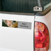 Schroef, Bah. Humbug Bumpersticker (Op Truck)