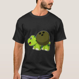 Schroef bij Bowling met Bowling-kogel T-shirt