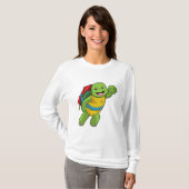 Schroef bij vliegen met Rocket T-shirt (Voorkant volledig)