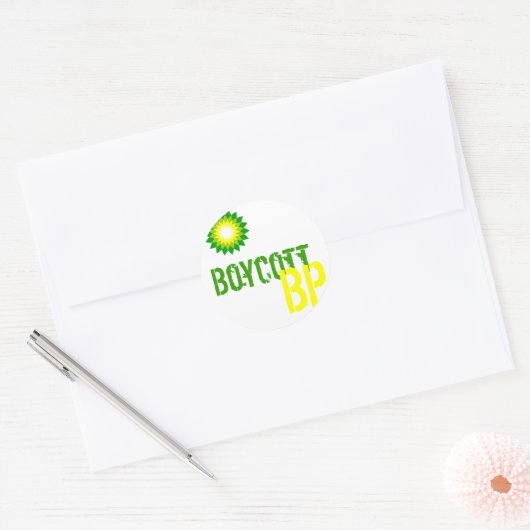 Schroef BP Ronde Sticker (Envelop)