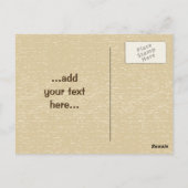 schroef briefkaart (Achterkant)