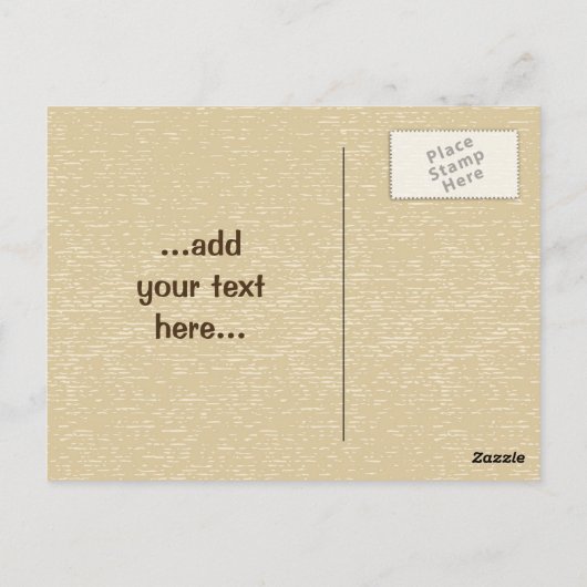 schroef briefkaart (Achterkant)