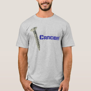 Schroef Colon Cancer! (marineleningen) T-shirt