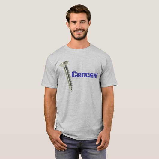 Schroef darmkanker! (marinebrieven) t-shirt (Voorkant volledig)