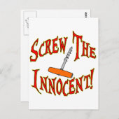 Schroef de Innocent! Briefkaart (Voorkant / Achterkant)