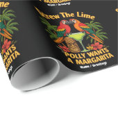 Schroef de Limoen Polly wil een Margarita Funny Cadeaupapier (Rol Hoek)