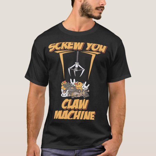 Schroef de machine Speelgoed Retro Arcade T-shirt (Voorkant)