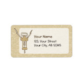 schroef etiket (Voorkant)