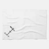 Schroef het schroefschroef theedoek (Horizontaal)