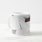 Schroef in de koffiemachine koffiemok (Voorkant links)