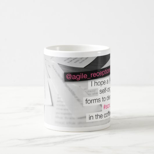 Schroef in de koffiemachine koffiemok (Center)