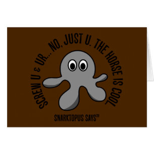 Schroef je en het paard waar je op reed.