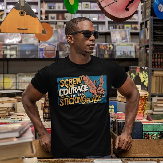 Schroef je moed - Macbeth Comic T-shirt