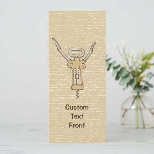 schroef kaart (Staand voorkant)