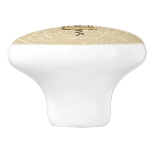 schroef keramische knop (Zijkant)