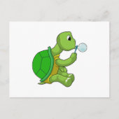 Schroef met zeepbellen briefkaart (Voorkant)