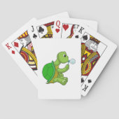 Schroef met zeepbellen pokerkaarten (Achterkant)