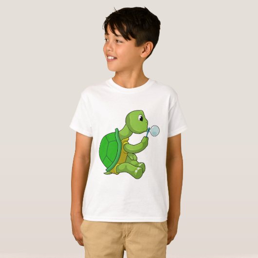 Schroef met zeepbellen t-shirt (Voorkant volledig)