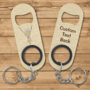 schroef mini flessenopener