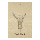 schroef mini klembord (Achterkant)