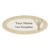 schroef naambadge (Voorkant)