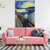 Schroef op een Sterrennacht Canvas Afdruk (Insitu (Woonkamer))