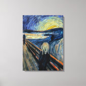 Schroef op een Sterrennacht Canvas Afdruk (Voorkant)