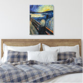 Schroef op een Sterrennacht Canvas Afdruk (Insitu (Slaapkamer))