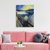 Schroef op een Sterrennacht Canvas Afdruk (Insitu (Woonkamer))