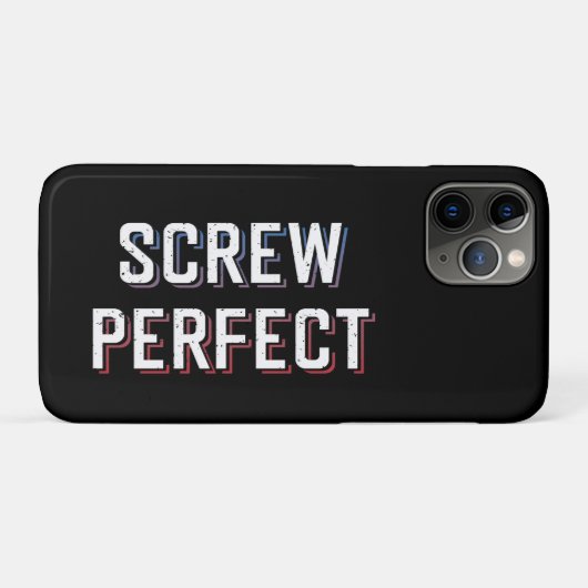 Schroef perfect Case-Mate iPhone case (Achterkant (horizontaal))