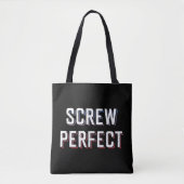 Schroef perfect tote bag (Voorkant)