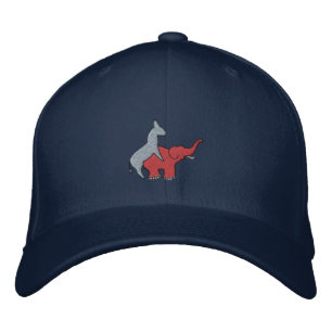 Schroef Republikeinen Logo Geborduurde Pet