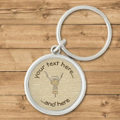 schroef sleutelhanger