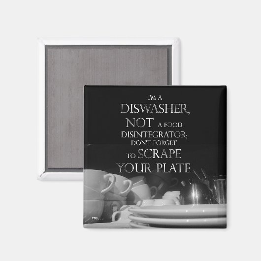 Schroef uw Bord 2 (vaatwasmachine) Magneet (Voorkant / Achterkant)