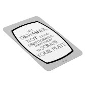 Schroef uw Bord (vaatwasmachine) (zilvereffect) Magneet (Rechterzijde)