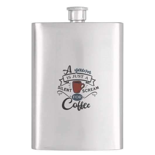 Schroef voor koffie heupfles (Voorkant)