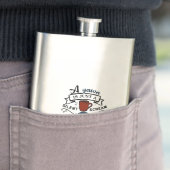 Schroef voor koffie heupfles (Voorbeeld)