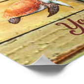 Schroef - wanneer u deze Kantoor ingaat Poster (Hoek)