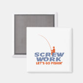 Schroef werk Laten we gaan Gevist Magneet (Voorkant / Achterkant)