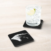 Schroefbald Eagle in White Bier Onderzetter (Rechterzijde)