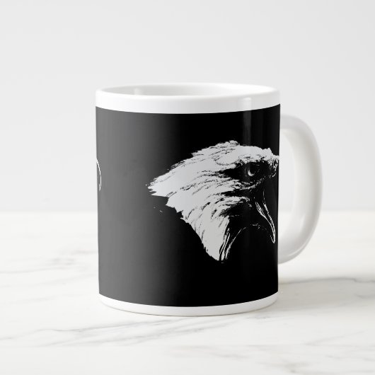 Schroefbald Eagle in White Grote Koffiekop (Voorkant rechts)