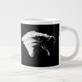 Schroefbald Eagle in White Grote Koffiekop (Rechts)